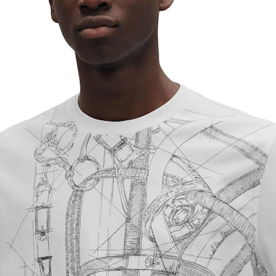 爱马仕 FW25 棉质圆领刺绣短袖T恤 H567805HA90 Purchase 爱马仕 FW25 棉质圆领刺绣短袖T恤 H567805HA90