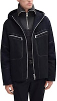 HERMES FW25 Dual-Zip Hooded Jacket H562140HB01 HERMES FW25 Dual-Zip Hooded Jacket H562140HB01