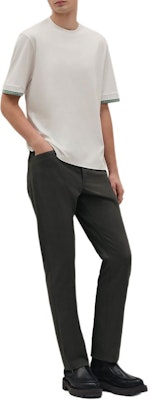 HERMES FW25 白色棉質圓領短袖T恤 H567815HA90 Shop HERMES FW25 白色棉質圓領短袖T恤 H567815HA90