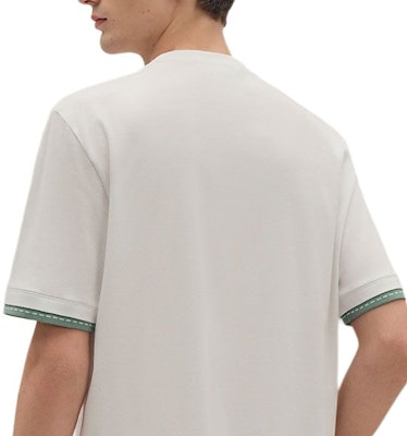 HERMES FW25 白色棉質圓領短袖T恤 H567815HA90 Details for HERMES FW25 白色棉質圓領短袖T恤 H567815HA90