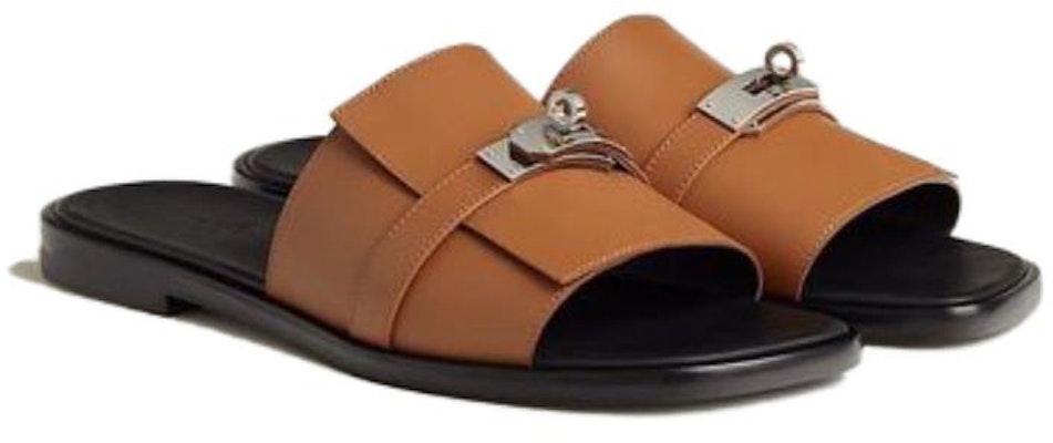 에르메스 가브리엘라 슬라이드 (브라운) H231739Z-H04 Lookbook 에르메스 가브리엘라 슬라이드 (브라운) H231739Z-H04