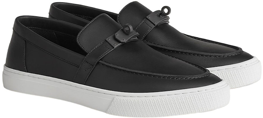 HERMES Kasut Kulit 'Slip-On Fesyen Hitam' H231731Z-H02 Lookbook HERMES Kasut Kulit 'Slip-On Fesyen Hitam' H231731Z-H02