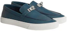 Shop Mocassins HERMÈS Game ''Bleu'' H231727Z-HQ8