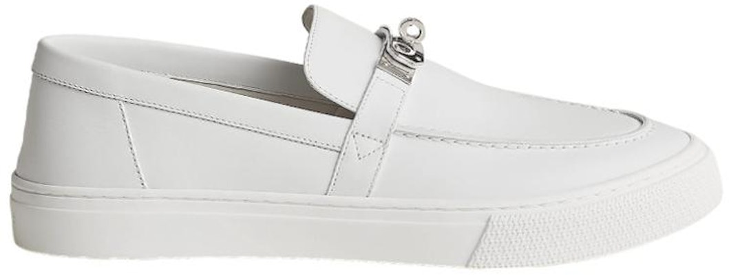 HERMES Sepatu Loafer 'Kulit Putih' H231727Z-H90 Order HERMES Sepatu Loafer 'Kulit Putih' H231727Z-H90