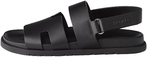 HERMES Genius Calfskin 'Functional Black Fashion' Sandals H231695Z-H02 HERMES Genius Calfskin 'Functional Black Fashion' Sandals H231695Z-H02