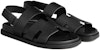 HERMES Genius Calfskin 'Functional Black Fashion' Sandal Lelaki H231695Z-H02