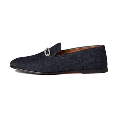 HERMES Gentleman Loafer 'Blue'