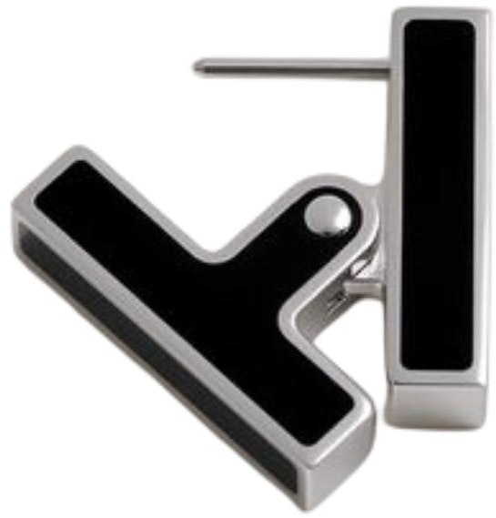 hermes-geometric-pattern-metal-earrings-multicolor-for-men-108025502