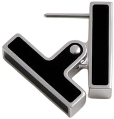 HERMES 幾何圖案金屬耳環 多色 男款 108025502 Buy HERMES 幾何圖案金屬耳環 多色 男款 108025502