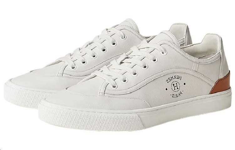 HERMES Get Low-Top 'White Leather' 圖 3