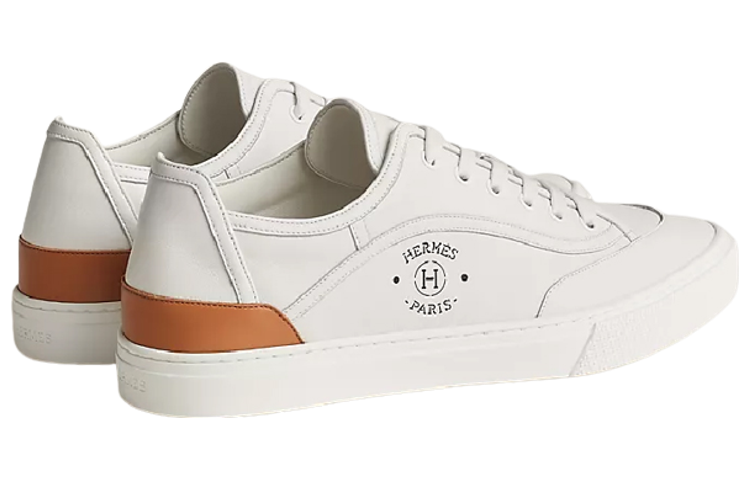 HERMES Get Low-Top 'White Leather' 圖 5