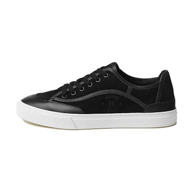 HERMES Get Low Top 'Black Lace-Up'