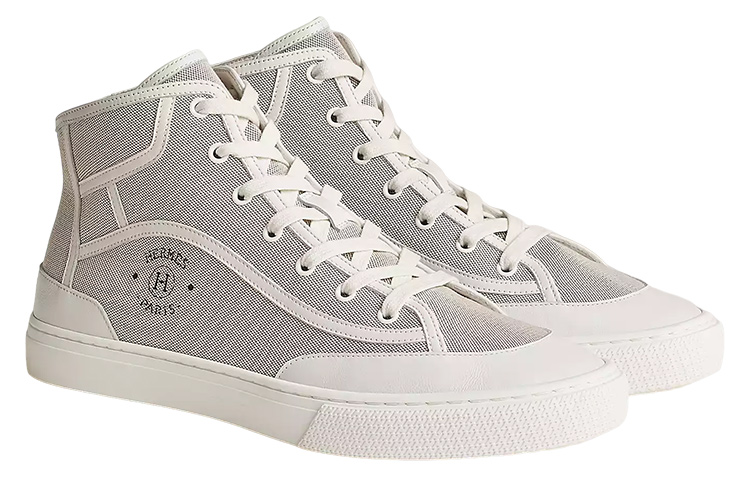 HERMES Get Up High Top 'Grey White' 圖 4