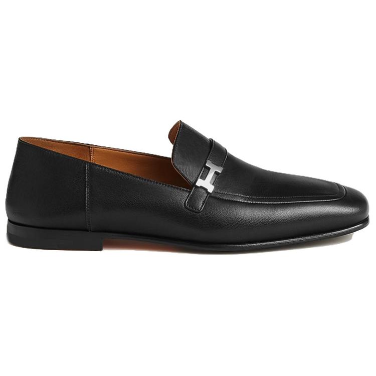 HERMES Giovanni Loafer 'Black Palladium Buckle' 圖 2