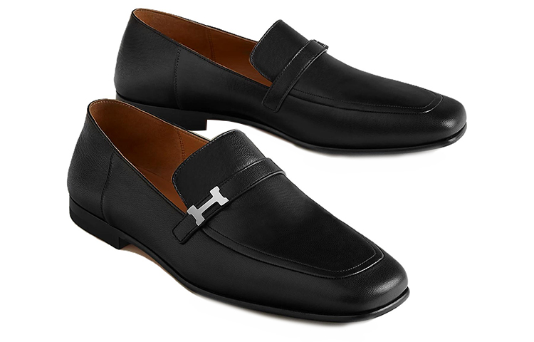 HERMES Giovanni Loafer 'Black Palladium Buckle' 圖 5