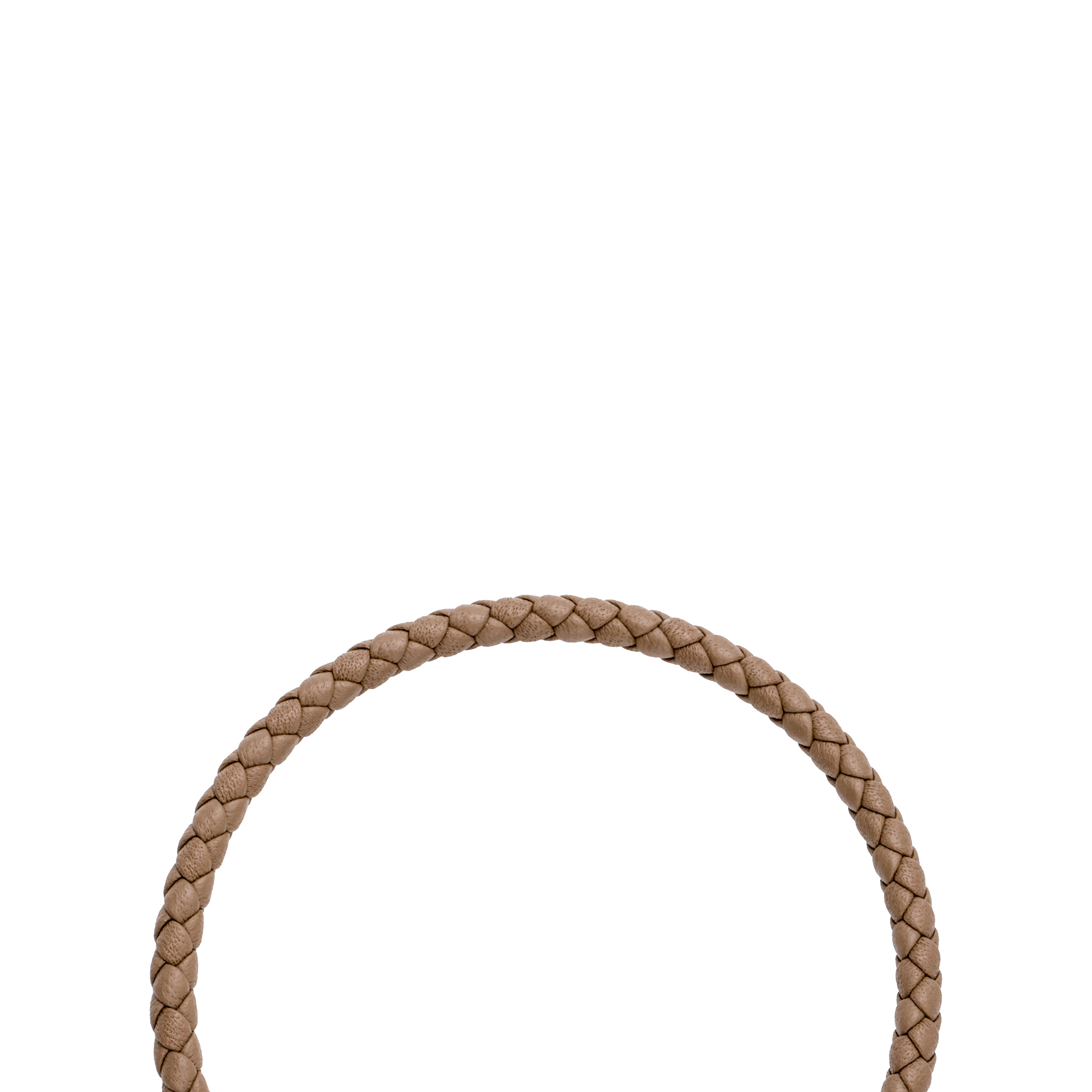 HERMES Glenan H Braided Calfskin Bracelet Unisex Tin Grey. H077240FP8F 圖 5