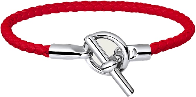 hermes-glenan-red-braided-calfskin-palladium-bracelet-unisex-couple-design-h071681-fps-3-t3