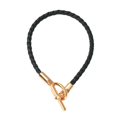 HERMES Glenan Unisex Calfskin Bracelet Couple Edition H071681FO89