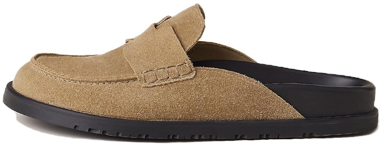 HERMES Go Mule 'Beige Suede' Sepatu Mewah H231745Z-H1J Buy HERMES Go Mule 'Beige Suede' Sepatu Mewah H231745Z-H1J