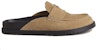 HERMES Go Mule 'Beige Suede' Kasut Tumit Rata Kelabu Beige H231745Z-H1J