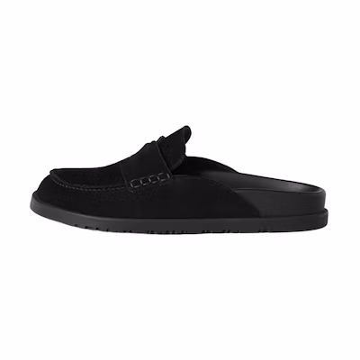 HERMES Go Mule 'Black Velvet Calfskin'