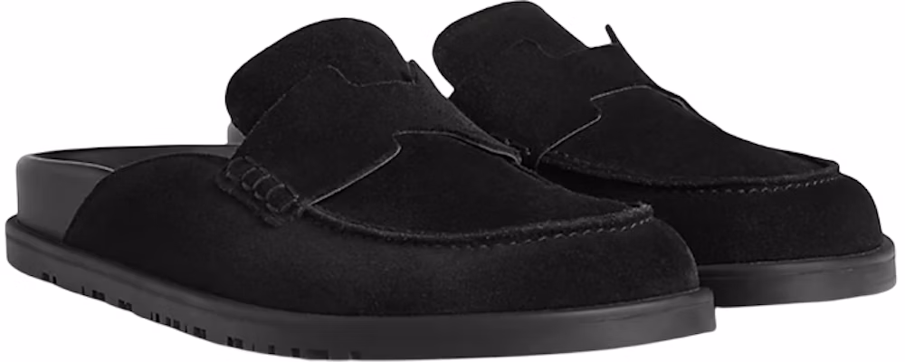 HERMES Go Mule 'Calfskin Beludru Hitam' H231745Z-H02 Shop HERMES Go Mule 'Calfskin Beludru Hitam' H231745Z-H02