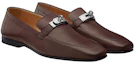 Order HERMES Goatskin Square Toe Loafer 'Dark Brown' H211977Z-H29