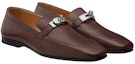 Order HERMES Goatskin Square Toe Loafer 'Dark Brown' H211977Z-H29