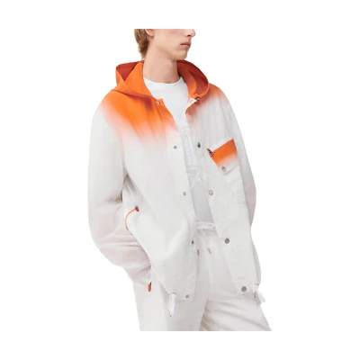 Hermes Gradient Button Hooded Jacket for Men H352840HK0S