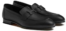 Lookbook HERMES Grain d'H Moccasin 'Black' H212982Z-A01