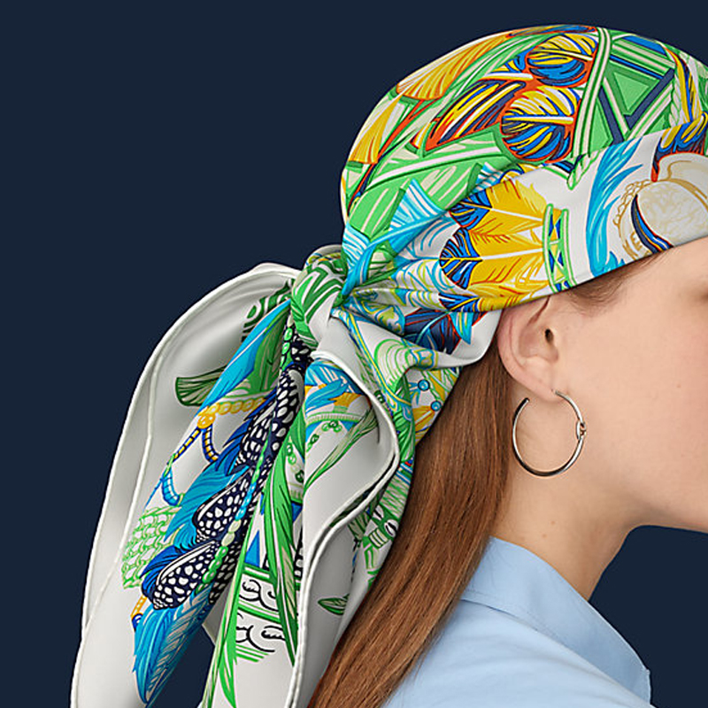 HERMES Green Dance of Peace 90cm Square Scarf. H003572S-03 圖 3