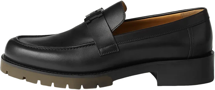 hermes-gregoire-black-leather-slip-on-h231998-z-a02