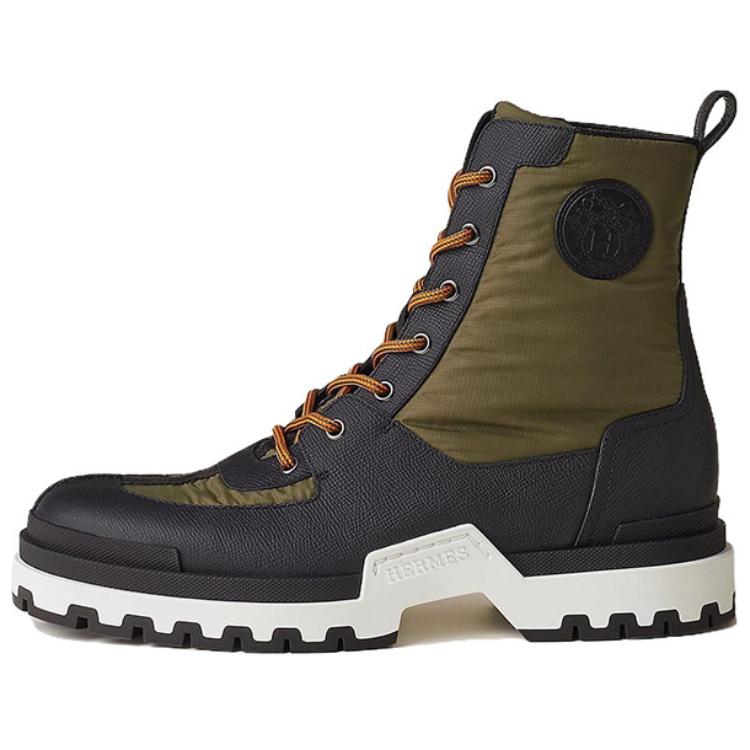 Buy Botas de Combate HERMES Grip 'Khaki Negro' H231981Z-HK3
