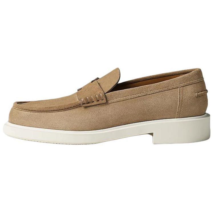 HERMES Guillaume Loafer 'Brown Leather'