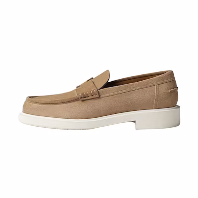 HERMES Guillaume Loafer 'Brown Leather'