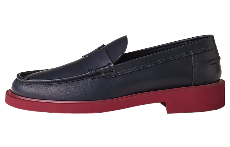 HERMES Guillaume Slip-On 'Black Leather'