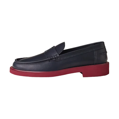 HERMES Guillaume Slip-On 'Black Leather'