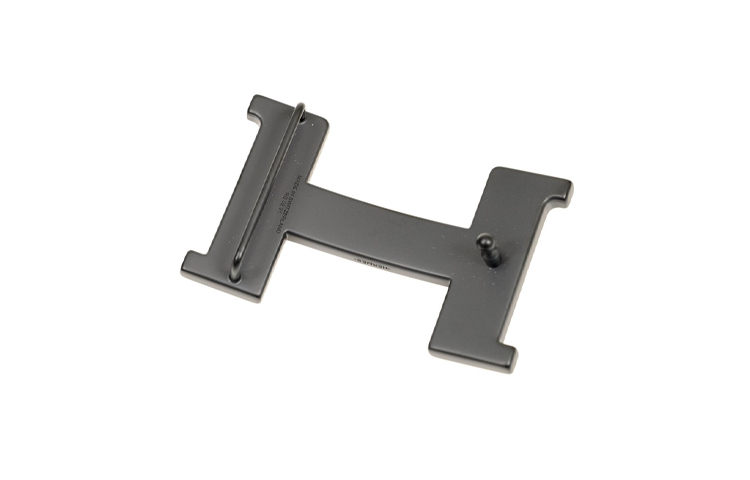 HERMES H Classic Letter Belt Buckle  Black Leather Belt BUCKLE38BLK 圖 3