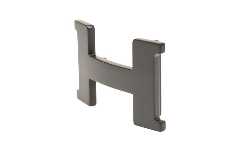 HERMES H Classic Letter Belt Buckle  Black Leather Belt BUCKLE38BLK 圖 4