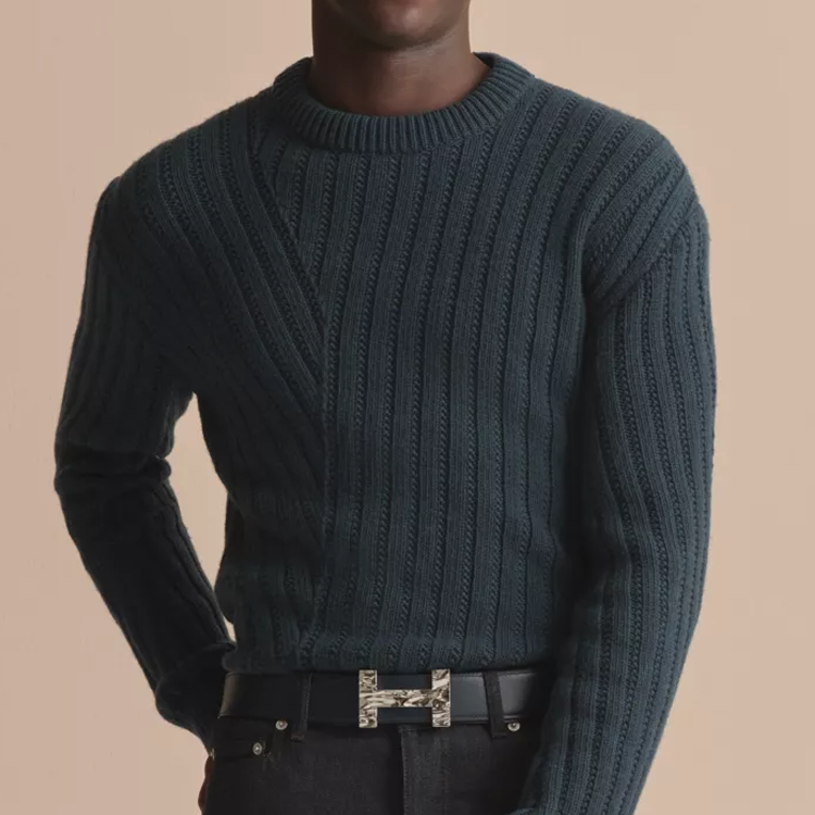 HERMES H d'Ancre  Black Smooth Leather Belt 3.8cm Width Elegant Design H077938CP2K H075387CAAF105 圖 3