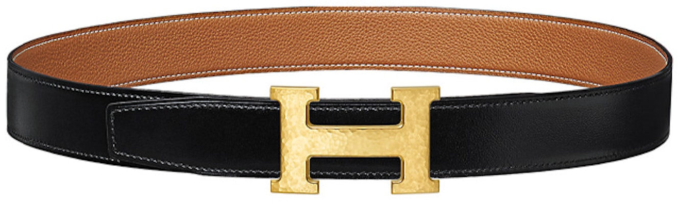 愛馬仕 H Martelee 金扣 Epsom 小牛皮皮帶 黑/金 3.2公分 H064549CC06-H073967CAAA Order 愛馬仕 H Martelee 金扣 Epsom 小牛皮皮帶 黑/金 3.2公分 H064549CC06-H073967CAAA