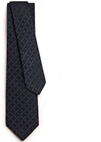Order HERMES H 絲質領帶 - 黑色 036315T-01