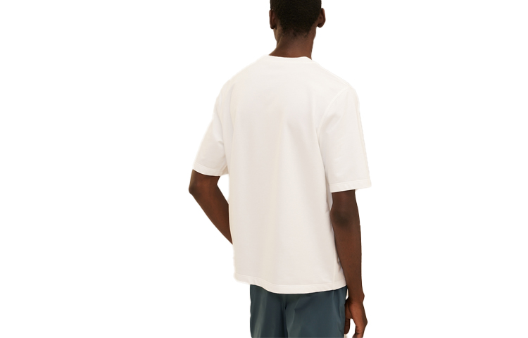 Lookbook HERMES Hello Mr. Farrier 機器人白色棉短袖T恤 H157830HA90