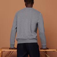 Shop HERMES Her-Mes Grey Sweatshirt Capsule Collection H047850HA76