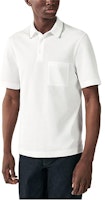 Hermes HERMÈS Embroidered Letter Short Sleeve Polo Shirt H367995HA90 Hermes HERMÈS Embroidered Letter Short Sleeve Polo Shirt H367995HA90
