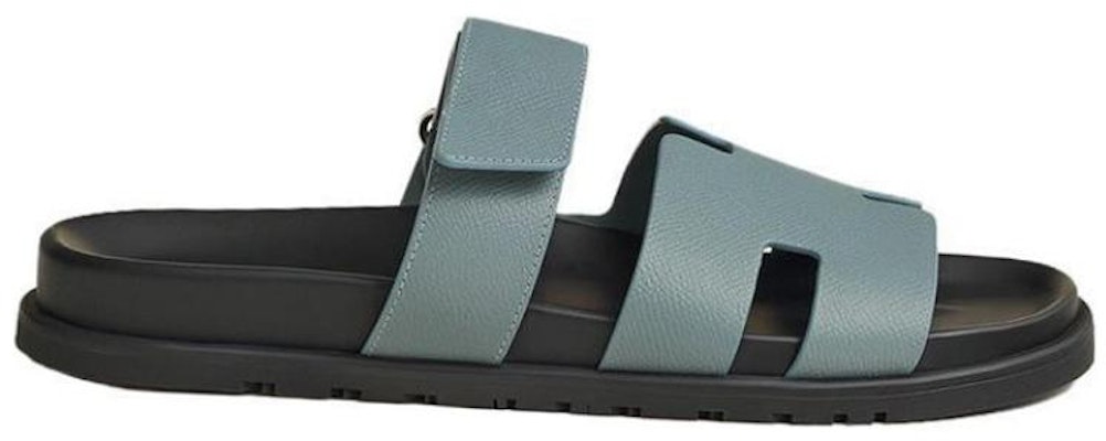 爱马仕 Chypre 蓝色扣带拖鞋 H222857Z-HGT Order 爱马仕 Chypre 蓝色扣带拖鞋 H222857Z-HGT