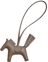 Hermes HERMÈS Lambskin Animal Design Charm Elephant Grey Unisex Couple Accessory H064929CAFK Hermes HERMÈS Lambskin Animal Design Charm Elephant Grey Unisex Couple Accessory H064929CAFK