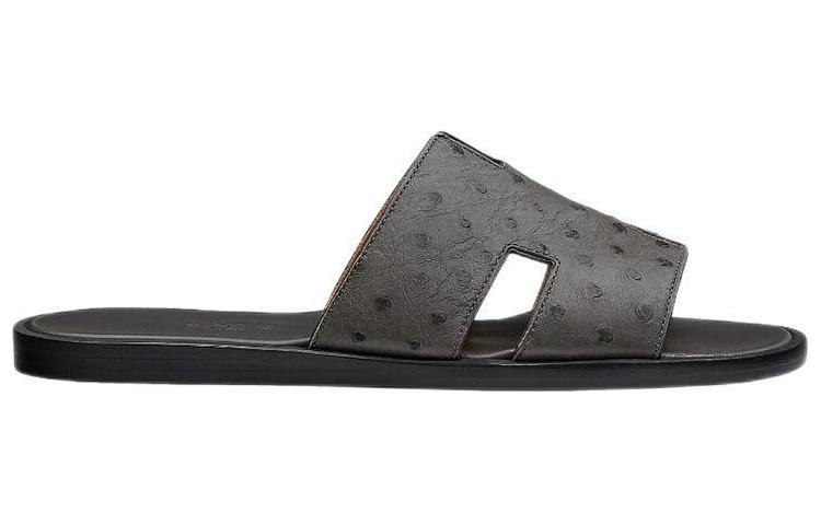 HERMES Hermès Oran Sandal 'Black Ostrich' 圖 2
