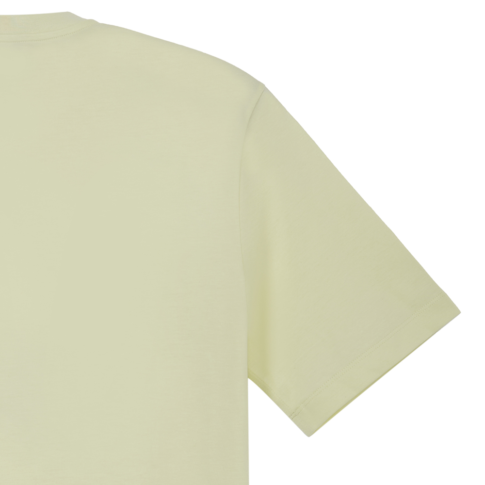 Cheap 爱马仕 HERMÈS 2023春夏卡通印花柠檬黄圆领短袖T恤 休闲上衣 H357940HA2Q