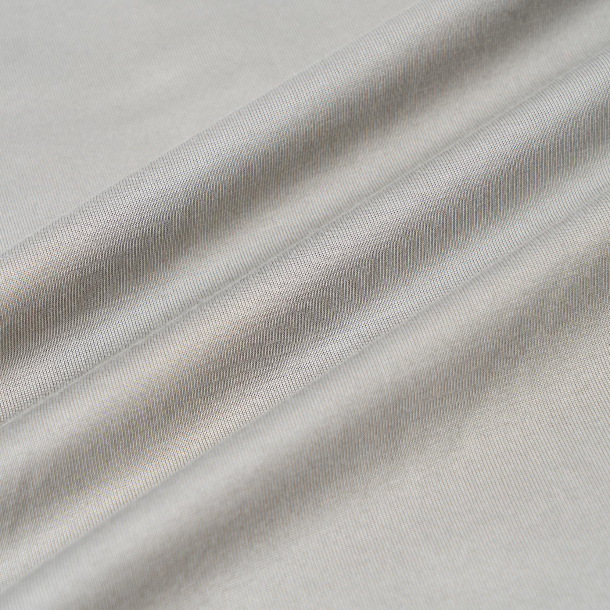 Cheap Hermes HERMÈS SS24 Kaos Hijau Crewneck dengan Detail Kulit. H457930HA1F